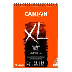 CANSON - Croquera XL Croquis 90gr 120 hjs A3 (29.7x42cm)