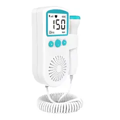 GENERICO - Monitor fetal doppler latidos fetales mas gel verde 00168VE