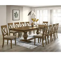 MSA MUEBLES SANTA ANA - Juego de Comedor 10 Sillas Johnsons