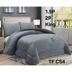 GENERICO - Cobertor de invierno PLUSH con CHIPORRO KING Color Gris