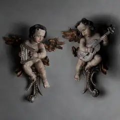 DECOMUEBLES - Duo de Angelitos Cupidos