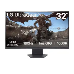 LG - Monitor Gamer Curvo Ultragear 32GS60QC-B 32 QHD VA 180hz 1ms