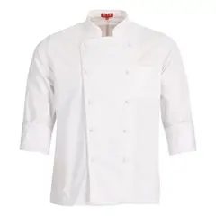 MARITEX - Chaqueta Chef Gabardina Unisex - Negro