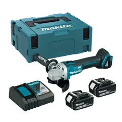MAKITA - Esmeril Angular Inalámbrico Car/2Bat3Ah 18v DGA454RFE
