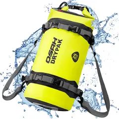 OSAH DRYPAK - Bolso seco impermeable 25 litros - Motocicleta con Amarras