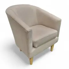 MBC - Poltrona Murcia - Tela Lino Beige