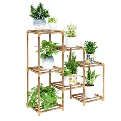 CRUSEC - Estante Para Macetas Soporte De Plantas Huerto Decorativo