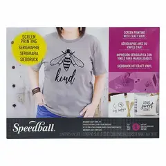 SPEEDBALL - Kit de vinilo de serigrafía para principiantes