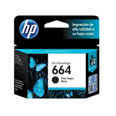 HP - Cartucho Tinta 664 Negro y tricolor.