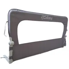 COBABY - Baranda abatible para cama gris 150x60
