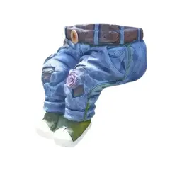 CRUSEC - Maceta Decorativa Pantalones Jeans Flores Adorno Jardín…