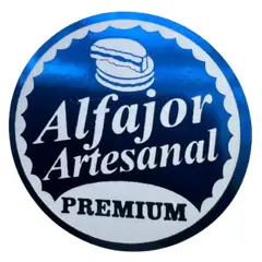 GENERICO - Sticker Alfajor Azul Rey 38mm 100un