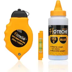 HOTECHE - Set 3 piezas de tizador con tiza y nivel