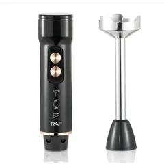 RAF - Licuadora Mixer inmersion de mano 4 cuchillas