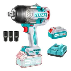 TOTAL TOOLS - Taladro Pistola Llave Impacto 20v Bat+ Carg Tiwli201351