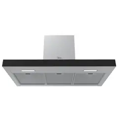MIDEA - CAMPANA DECORATIVA 90 CM CONTROL TOUCH SILVER MH90M77ET23MB-CL