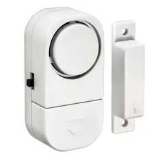 GENERICO - Pack X10 Alarma Sensor Magnetico Para Puertas Y Ventanas