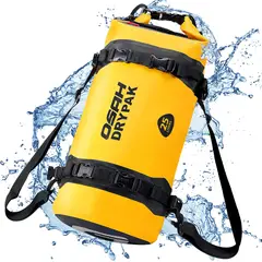 OSAH DRYPAK - Bolso seco impermeable 25 litros - Motocicleta con Amarras