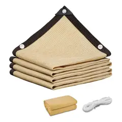 KUANGYE - Toldo Rectangular 3mx5m Sombra Cubierta Terraza Jardin Terraza