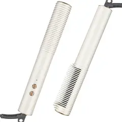 EVERSO - Plancha Rizadora 2 En 1 Elegance Cepillo Y Rizadora De Pelo