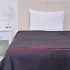 PLUMETTI - Frazada Térmica Single Líneas Morado