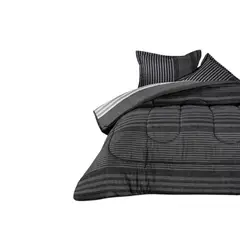 CANNON - Plumón Reversible Super Soft 2 Plazas 240x230 Cm. Diagonals