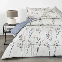 CANNON - Plumón Reversible Super Soft 2 Plazas 240x230 Cm. Birdy.
