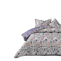 CANNON - Plumón Reversible Super Soft 2 Plazas 240x230 Cm. Seagrass