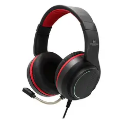 MONSTER GAMES - Audifonos Gamer Jack 3.5 USB RGB PS4 PC Snap