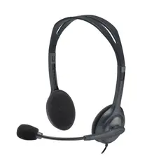 LOGITECH - Audifono Headset Con Microfono Jack 3.5 Gris H111