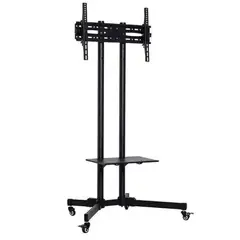 GENERICO - Soporte de TV con Ruedas 32 a 70 Pedestal Soporte Movil 1500 NL.