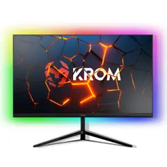 KROM - Monitor Gamer RGB 24” FULL HD 200HZ Kertz 1MS HDR