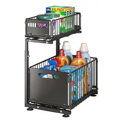 EVERSO - Organizador De Baño Estante Cocina Lavaplatos Deslizante.