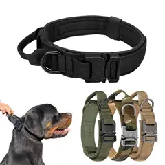 GENERICO - Collar táctico perro Negro XL