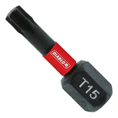 DIABLO - Juego De Brocas Impacto Torx T15 25 Un - E.o.