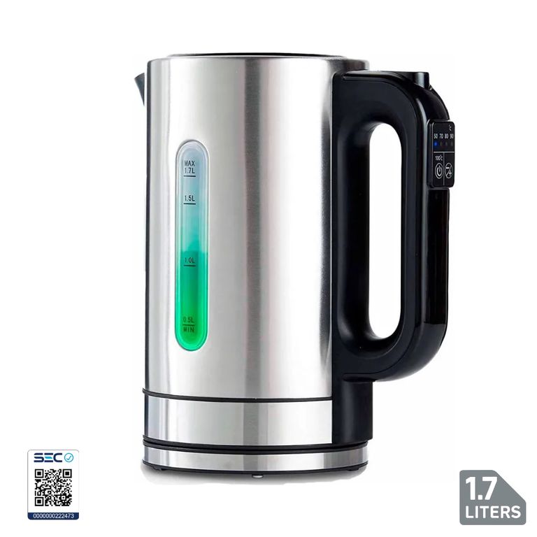 Hervidor de Agua Electrico de 17 LTS Tetera Digital Inox