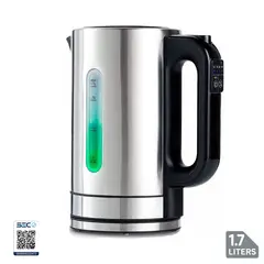 OSTER - Hervidor de Agua Electrico de 1.7 LTS Tetera Digital Inox