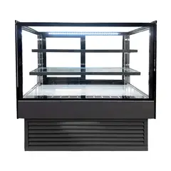 NORKALT - Vitrina Pastelera Rectangular Línea Market 1800 x 700 x 1200 mm