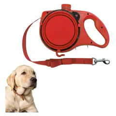 GENERICO - Correa Multifunción Mascotas - Rojo