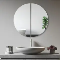 GENERICO - Espejos Duo 80CM Media Luna Taller Sin Fronteras