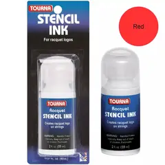 TOURNA - Plumon Raquetas de Tenis Rojo