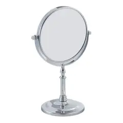 TAUMM - Espejo Redondo Doble Cara Con Aumento X3 Pedestal