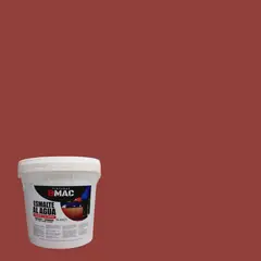 GENERICO - ESMALTE AL AGUA ROJO COLONIAL SEMIBRILLO TINETA 4G BMAC