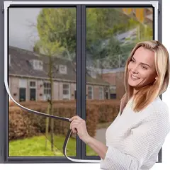 KUANGYE - Malla Mosquetera De Magnética Para Ventanas Anti Mosquitos