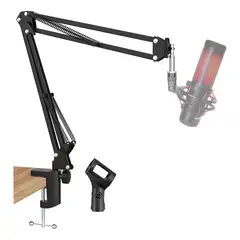 KUANGYE - Micrófono Brazo Para Hyperx Quadcast Solocast Blue Yeti