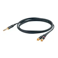 PROEL - Cable de audio Y CHLP215LU5 35ST - 2x RCA M 5M
