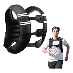 MUNDO MAGIA - Chaleco De Peso 5 Kg Entrenamiento Fitness Crossfit Negro