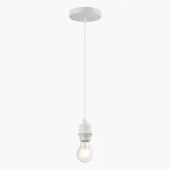 FORM DESIGN - Lámpara de Colgar Soquete Blanco