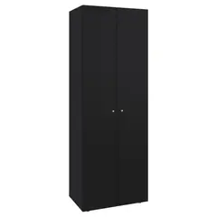 FMFURNITURE - Closet 2 Puertas 170X60X402 Cm Negro
