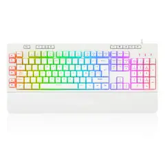 REDRAGON - Teclado Gamer Shiva 512 RGB Español Blanco